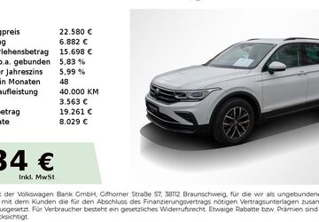 VW Tiguan 106.950 km 22.580 &euro; Nürnberg 90431