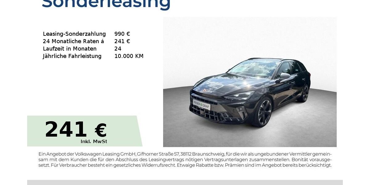 Cupra Leon 26.200 km 31.450 &euro; Roth 91154