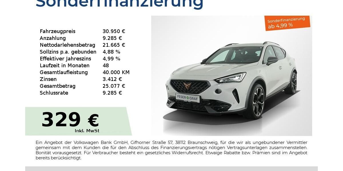 Cupra Formentor 17.950 km 30.740 &euro; Nürnberg 90441