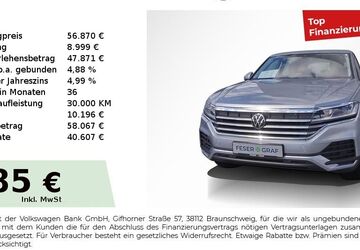 VW Touareg 18.660 km 51.990 &euro; Fürth 90763