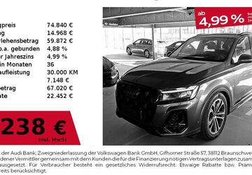 Audi Q7 11.480 km 74.840 &euro; Nürnberg 90441