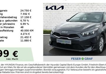 Kia ceed / Ceed 6.481 km 24.750 &euro; Schwabach 91126