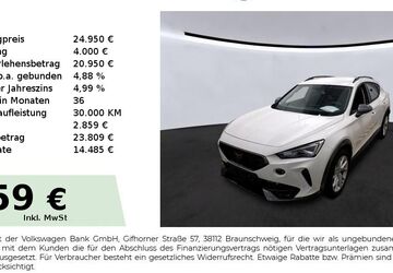 Cupra Formentor 26.350 km 24.950 &euro; Lauf an der Pegnitz 91207