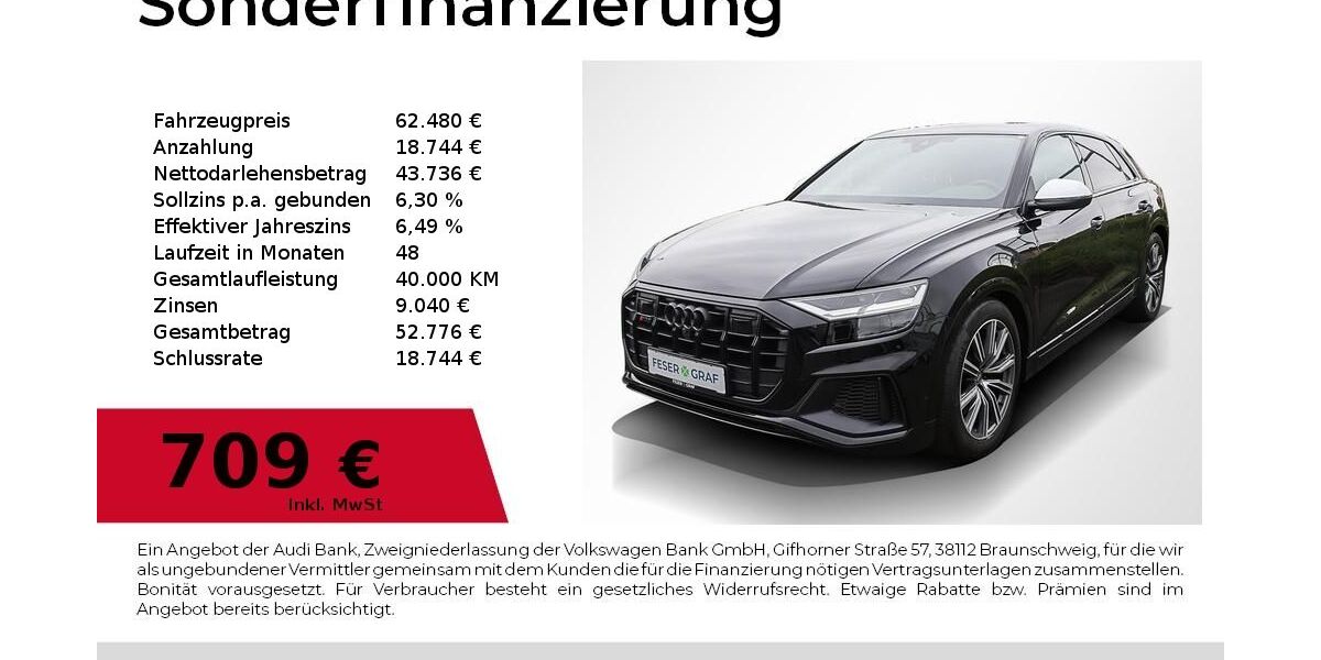 Audi SQ8 57.500 km 62.480 &euro; Nürnberg 90411