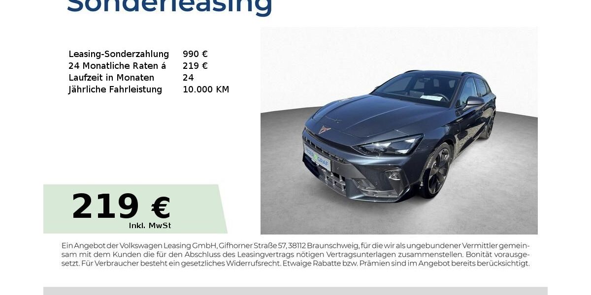 Cupra Leon 24.050 km 30.650 &euro; Schwabach 91126