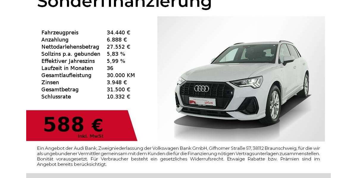 Audi Q3 34.386 km 34.440 &euro; Nürnberg 90441