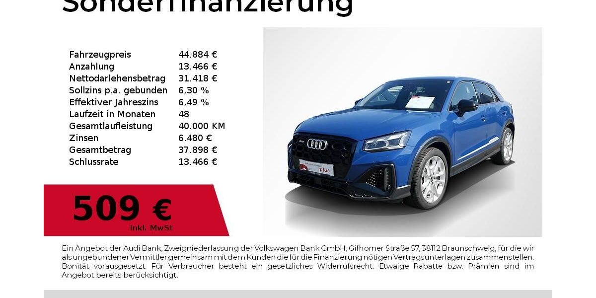 Audi SQ2 7.917 km 44.884 &euro; Lauf an der Pegnitz 91207