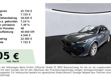 Cupra Formentor 18.750 km 25.750 &euro; Nürnberg 90441