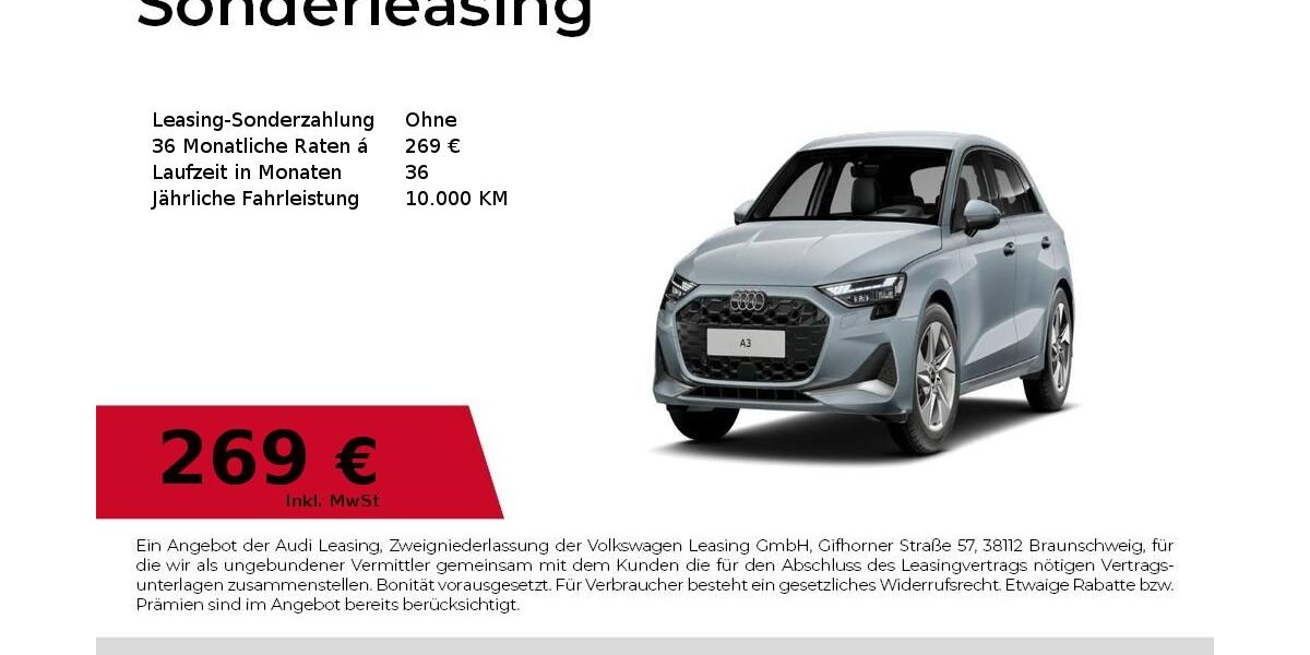 Audi A3 16.401 km 30.880 &euro; Fürth 90763