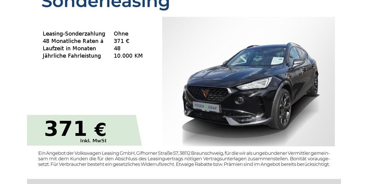 Cupra Formentor 35.800 km 32.480 &euro; Fürth 90763