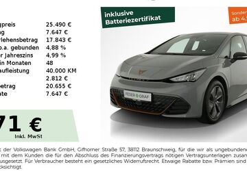 Cupra Born 25.350 km 25.460 &euro; Nürnberg 90441