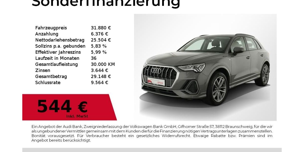 Audi Q3 51.571 km 31.880 &euro; Nürnberg 90441