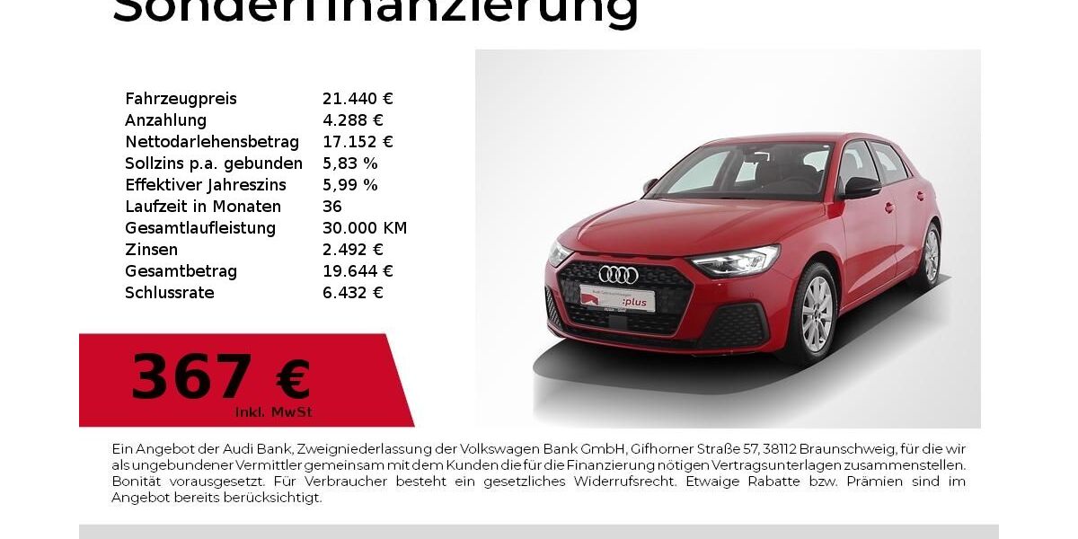 Audi A1 9.200 km 20.440 &euro; Nürnberg 90441