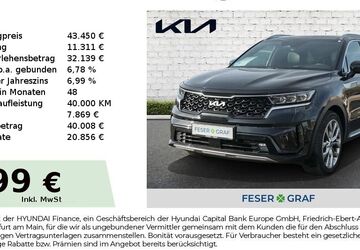 Kia Sorento 27.649 km 43.450 &euro; Roth 91154