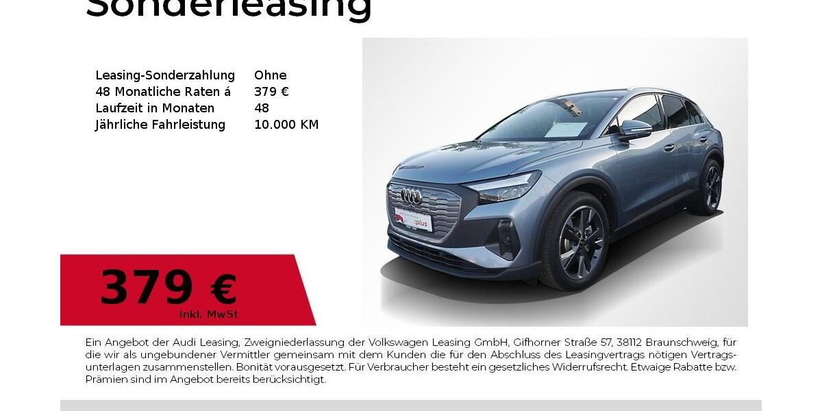 Audi Q4 5.350 km 38.993 &euro; Lauf an der Pegnitz 91207