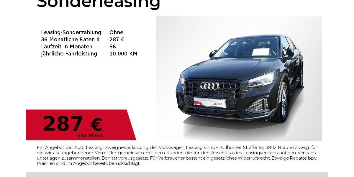 Audi Q2 6.450 km 34.780 &euro; Lauf an der Pegnitz 91207