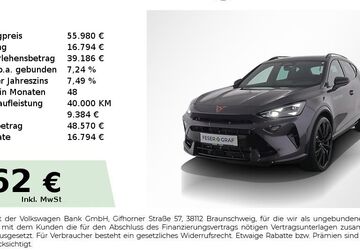 Cupra Formentor 9.990 km 52.770 &euro; Nürnberg 90441