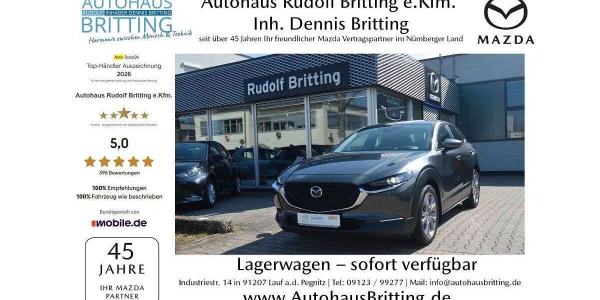 Mazda CX-30 59.000 km 21.490 &euro; Lauf an der Pegnitz 91207