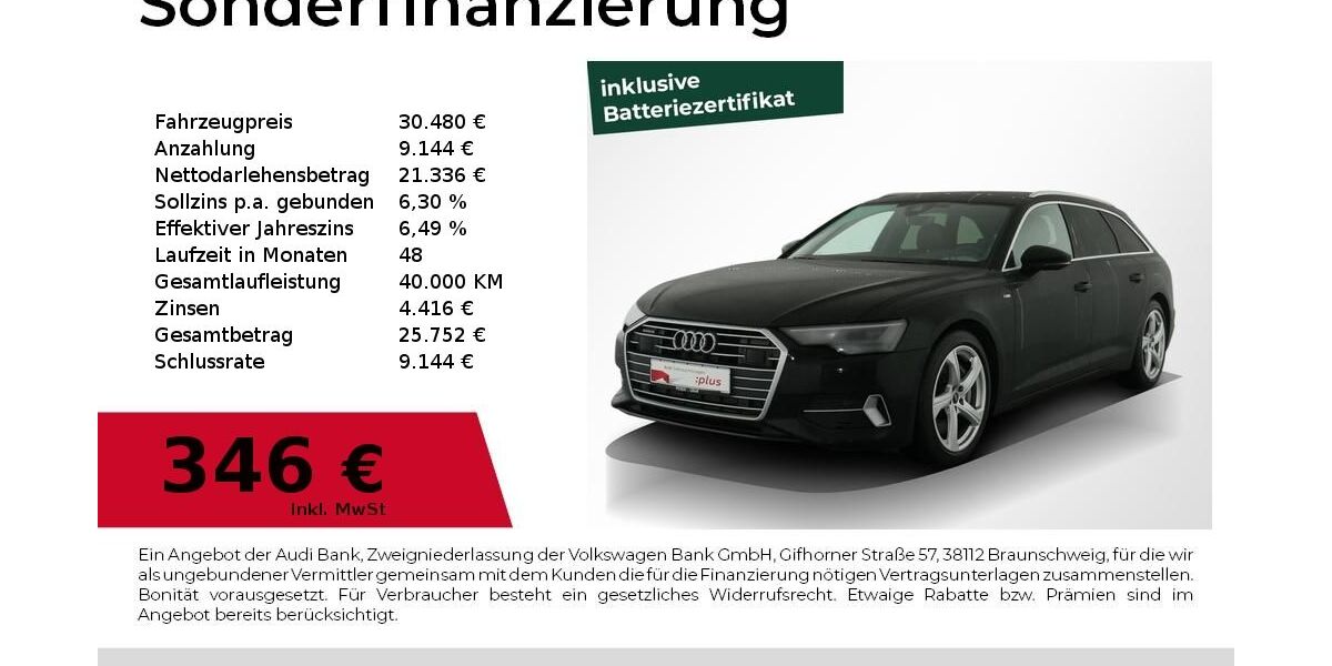 Audi A6 95.900 km 30.480 &euro; Nürnberg 90411