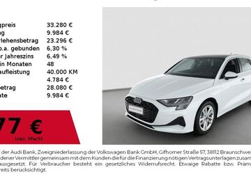 Audi A3 9.800 km 31.980 &euro; Nürnberg 90411