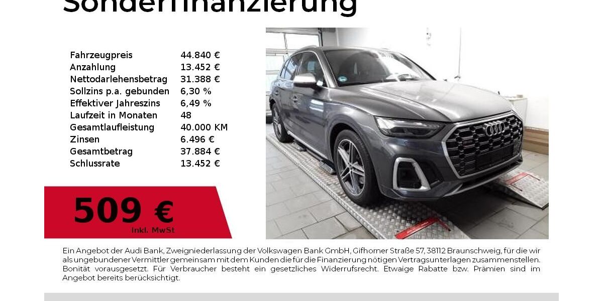 Audi SQ5 95.000 km 44.840 &euro; Nürnberg 90411