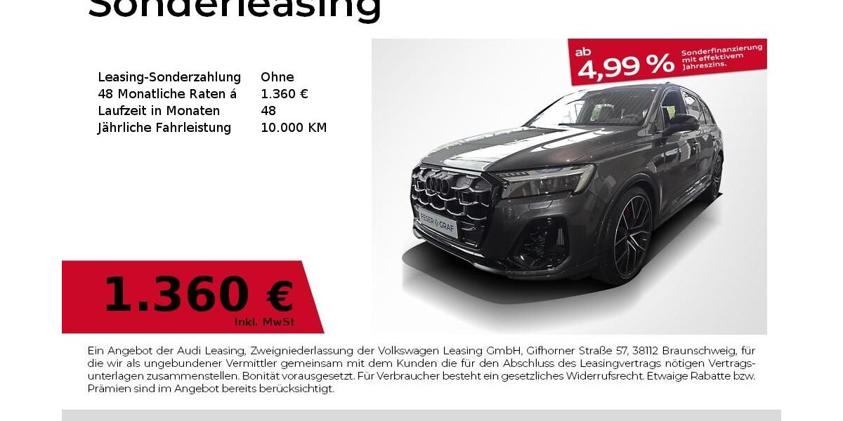 Audi SQ7 18.000 km 117.500 &euro; Fürth 90763
