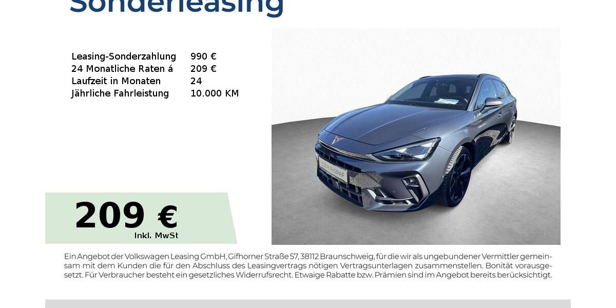 Cupra Leon 21.900 km 30.650 &euro; Schwabach 91126