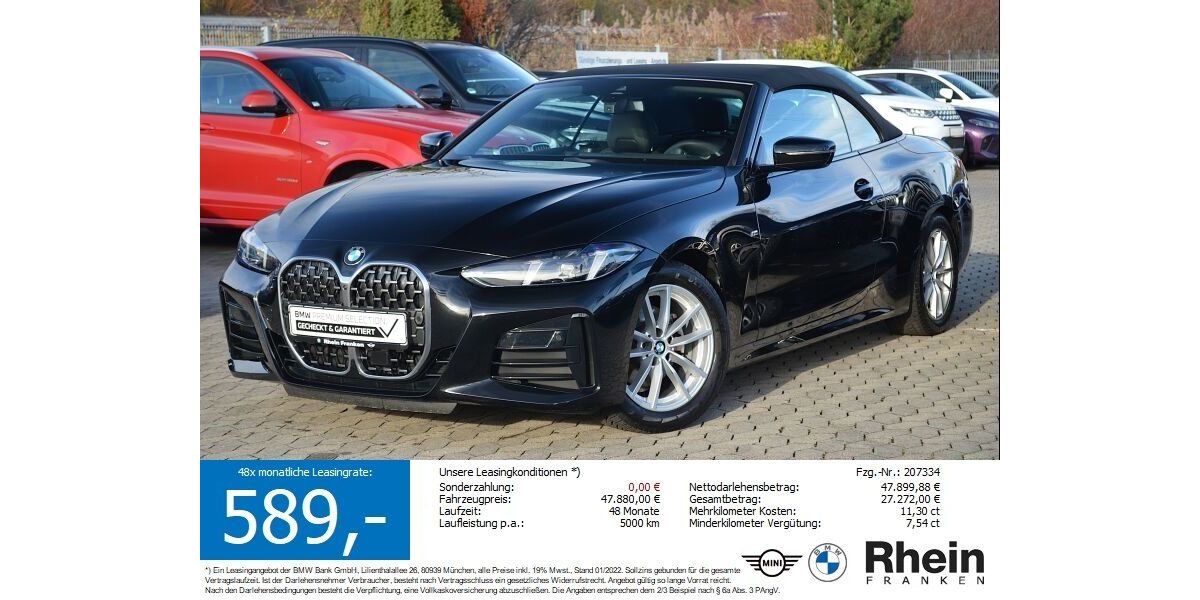 BMW 420 25.400 km 47.580 &euro; Lauf an der Pegnitz 91207