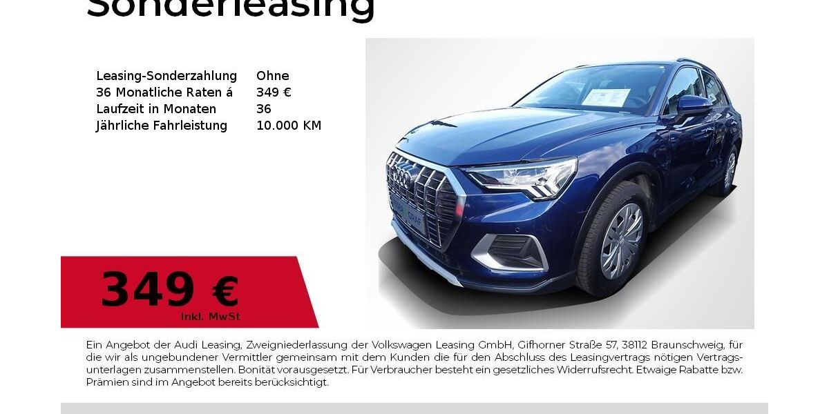 Audi Q3 24.312 km 36.990 &euro; Erlangen 91058