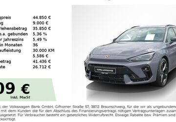 Cupra Leon 14.050 km 43.909 &euro; Lauf an der Pegnitz 91207