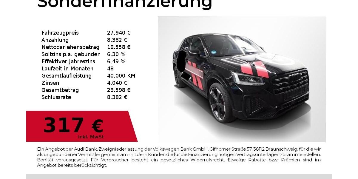 Audi Q2 64.900 km 26.880 &euro; Nürnberg 90411