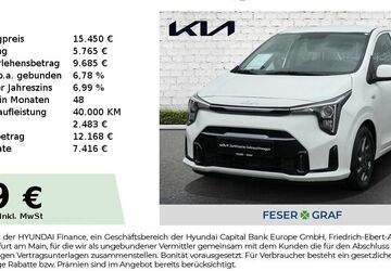 Kia Picanto 4.950 km 15.450 &euro; Roth 91154