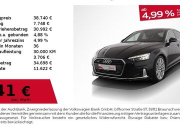 Audi A5 58.300 km 36.880 &euro; Nürnberg 90441