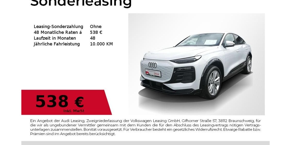 Audi Q6 e-tron 16.050 km 55.650 &euro; Erlangen 91058