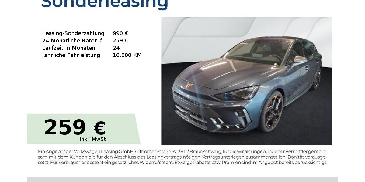 Cupra Leon 4.400 km 32.950 &euro; Schwabach 91126