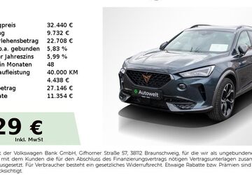 Cupra Formentor 23.550 km 32.440 &euro; Nürnberg 90431