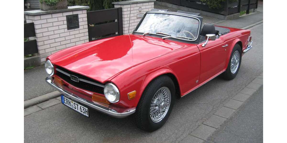 Triumph TR6 37.829 km 25.900 &euro; Höchstadt a.d.Aisch, St 91315