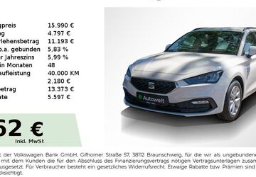 Seat Leon 92.150 km 15.590 &euro; Nürnberg 90431