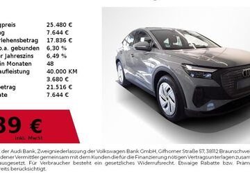 Audi Q4 e-tron 39.950 km 25.480 &euro; Nürnberg 90411