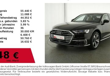 Audi A8 39.999 km 53.440 &euro; Nürnberg 90441