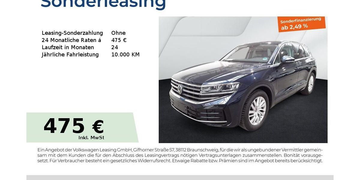 VW Touareg 26.350 km 54.880 &euro; Forchheim 91301