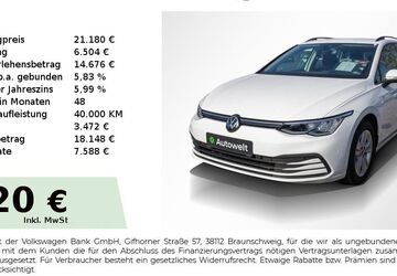 VW Golf 79.550 km 21.180 &euro; Nürnberg 90431