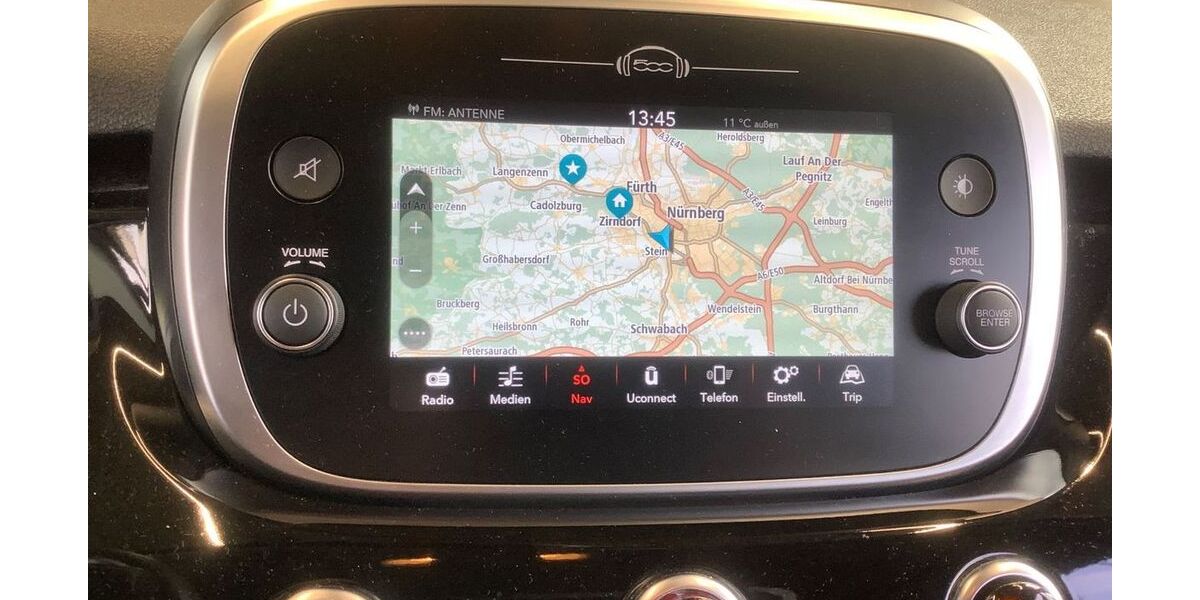 Fiat 500X 38.300 km 15.970 &euro; Nürnberg 90482