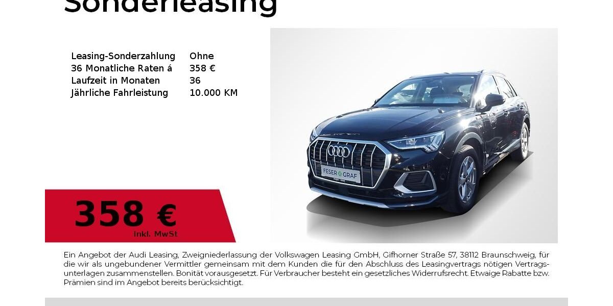Audi Q3 17.836 km 37.740 &euro; Erlangen 91058