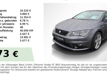 Seat Leon 88.650 km 15.790 &euro; Nürnberg 90431