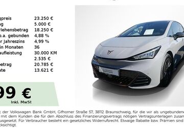 Cupra Born 62.550 km 23.250 &euro; Lauf an der Pegnitz 91207