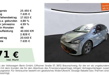 Cupra Born 22.750 km 25.450 &euro; Nürnberg 90441