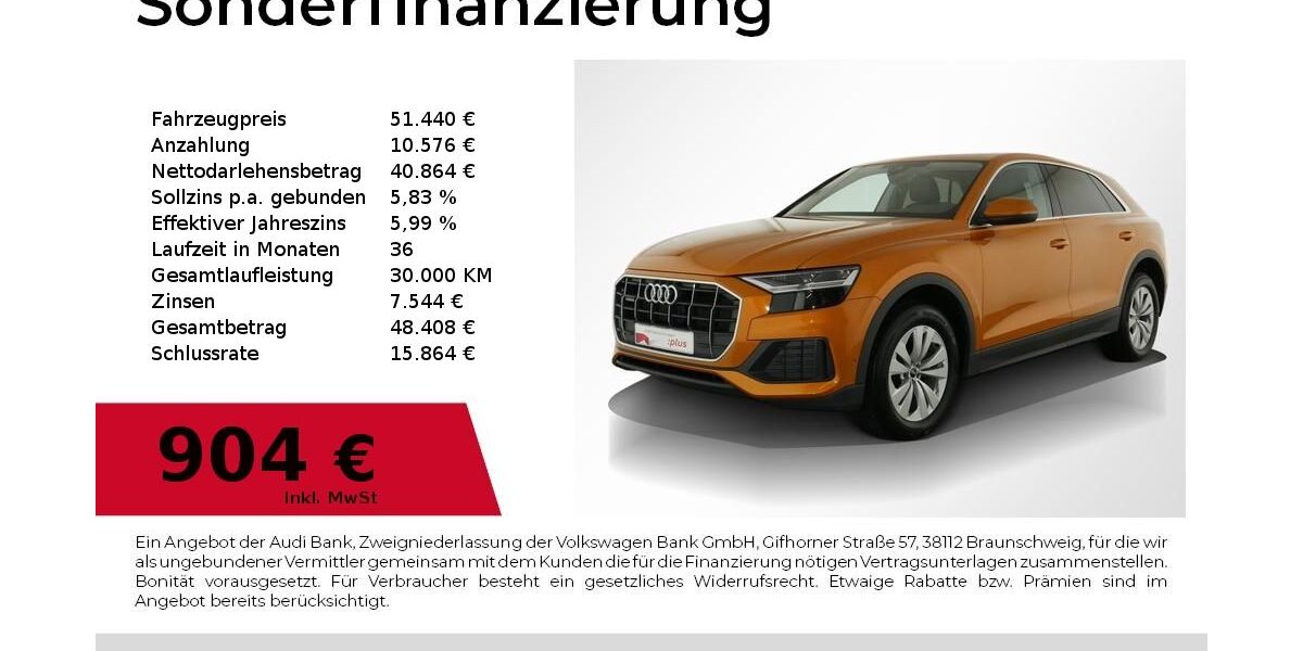 Audi Q8 88.338 km 49.980 &euro; Nürnberg 90441