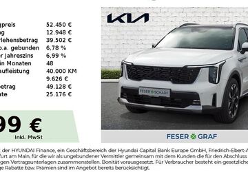 Kia Sorento 8.995 km 52.450 &euro; Roth 91154