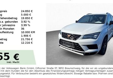 Cupra Ateca 70.100 km 24.850 &euro; Schwabach 91126